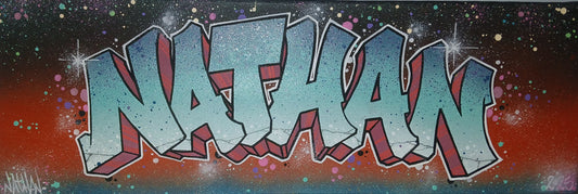 VOTRE PRENOM EN GRAFFITI 100% FAIT MAIN