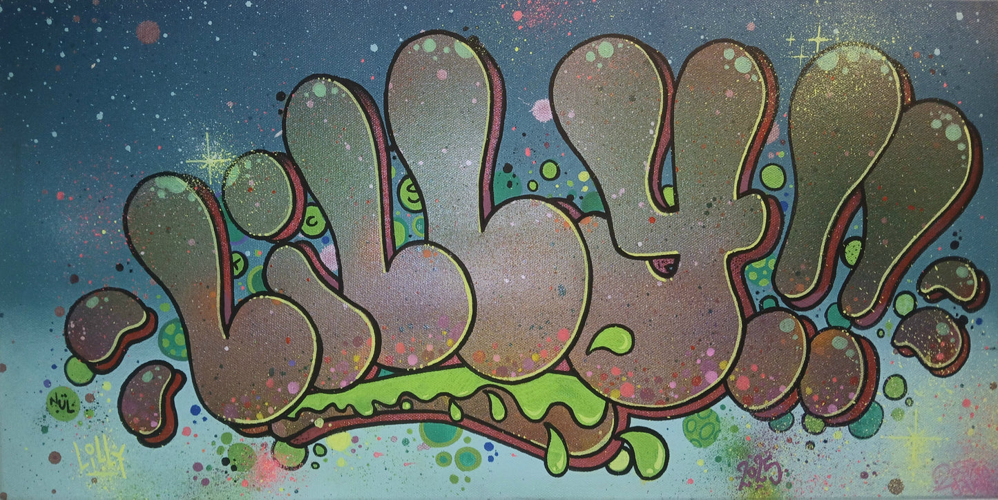 VOTRE PRENOM EN GRAFFITI 100% FAIT MAIN